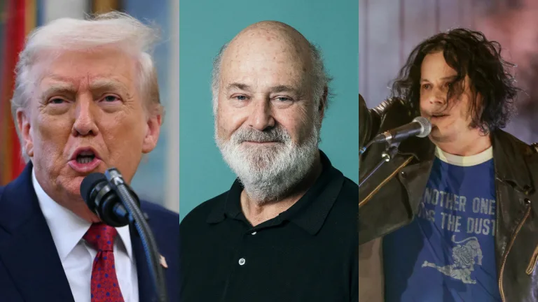 Rob Reiner Jack White Donald Trump