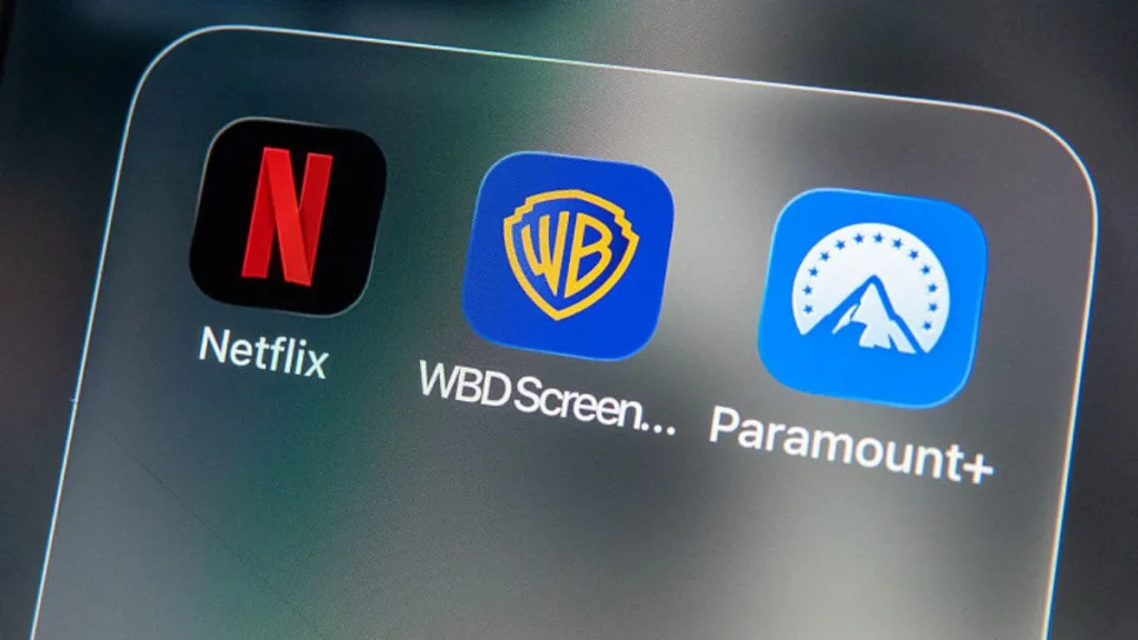 Netflix Paramount Warner