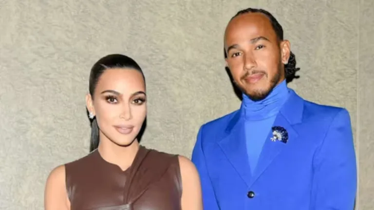 Kim Kardashian Lewis Hamilton