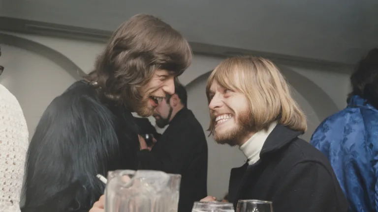 Mick Jagger Brian Jones