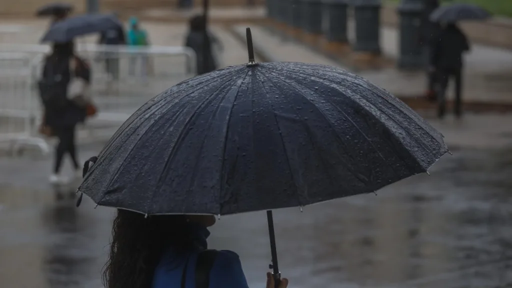 Lluvia En Santiago