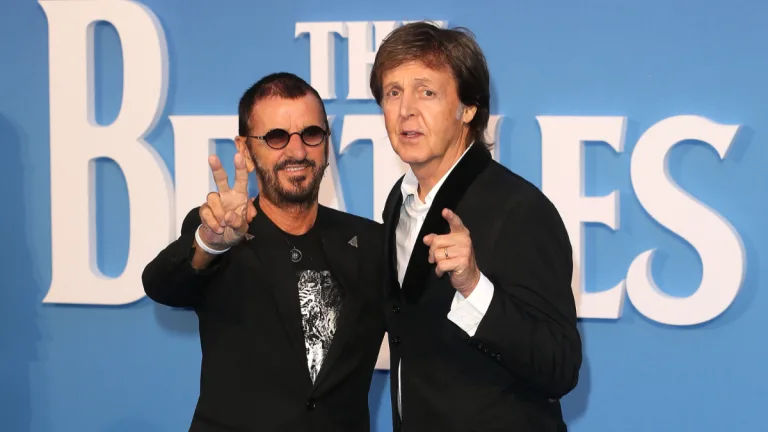 Ringo Starr Paul McCartney