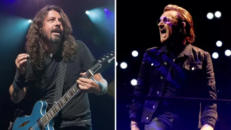 Dave Grohl Bono Foo Fighters U2