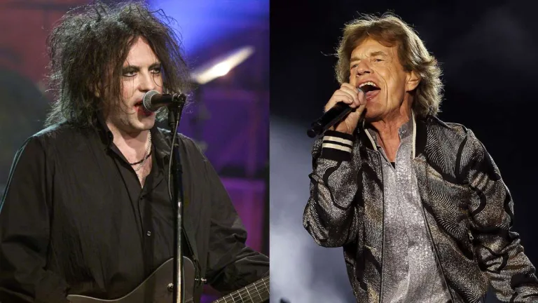 Robert Smith Mick Jagger