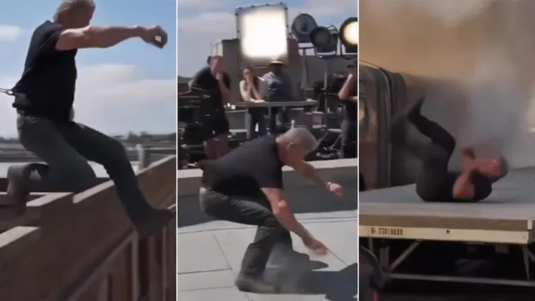 Sylvester Stallone Acrobacias Video
