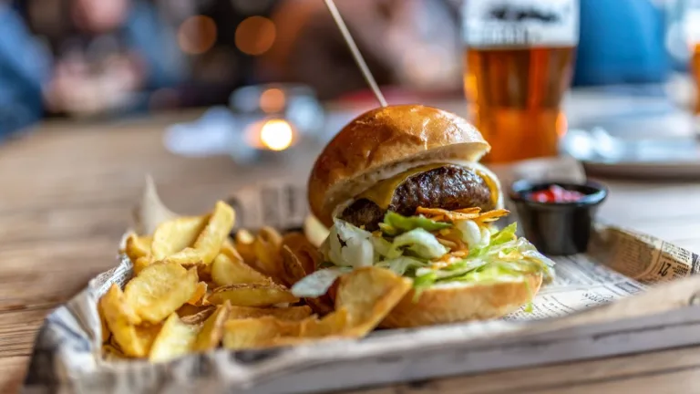 Restaurante Hamburguesa