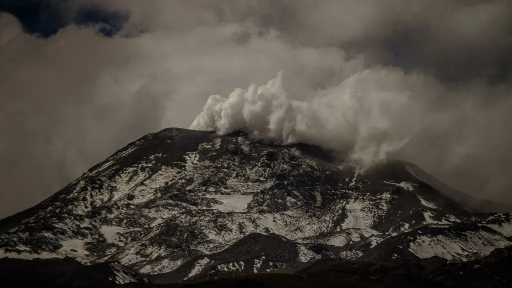 Explosión En Nevados De Chillán
