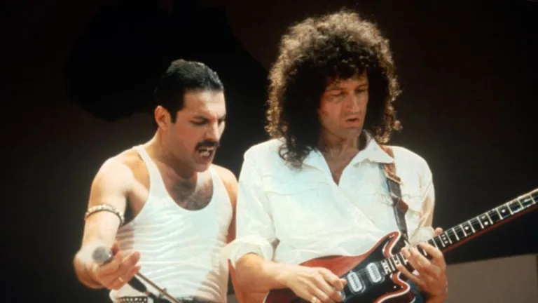 Freddie Mercury Brian May 2