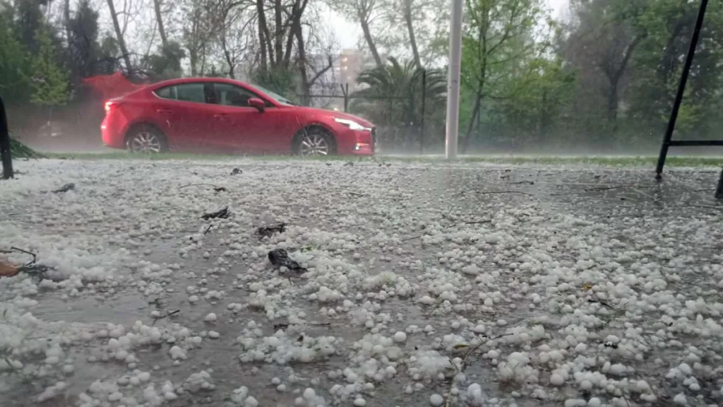 Granizo En Santiago