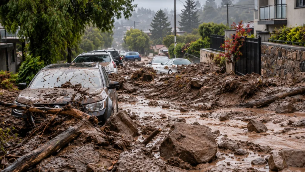 Lluvias En Santiago