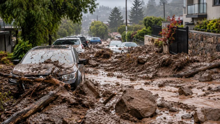 Lluvias En Santiago