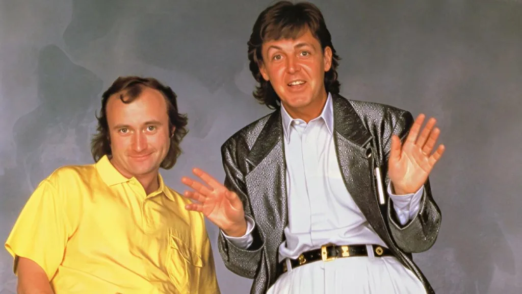 Phil Collins Paul McCartney
