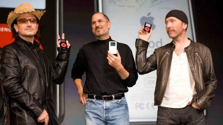 U2 Steve Jobs Bono Apple